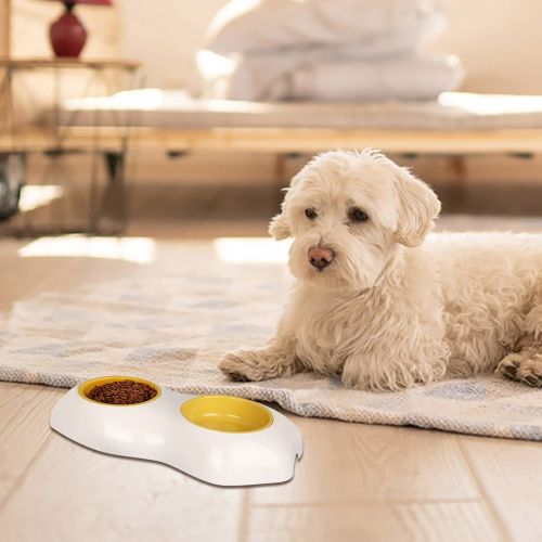 Egg-shaped Pet Bowl Drinking Water Single Bowl Double Bowl Dog Bowls Cute Pet Feeding Bowl Egg Yolk Shaped Food And Water Elevated Bowl Feeder Egg-shaped Pet Bowl Drinking Water Single Bowl Double Bowl Dog Bowls Cute Pet Feeding Bowl Egg Yolk Shaped Food And Water Elevated Bowl Feeder